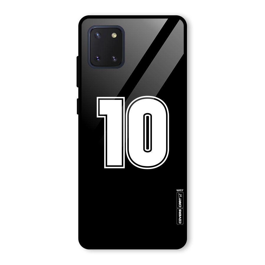 Number 10 Glass Back Case for Galaxy Note 10 Lite