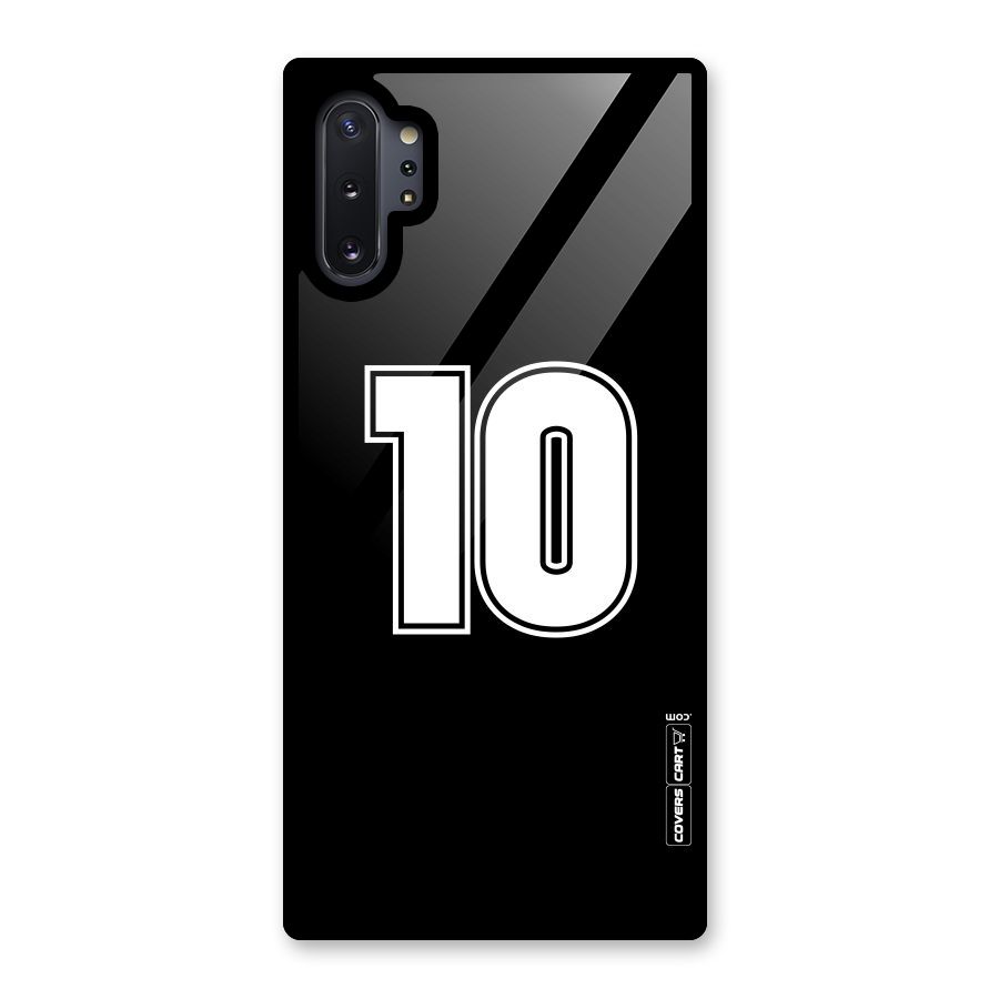 Number 10 Glass Back Case for Galaxy Note 10 Plus