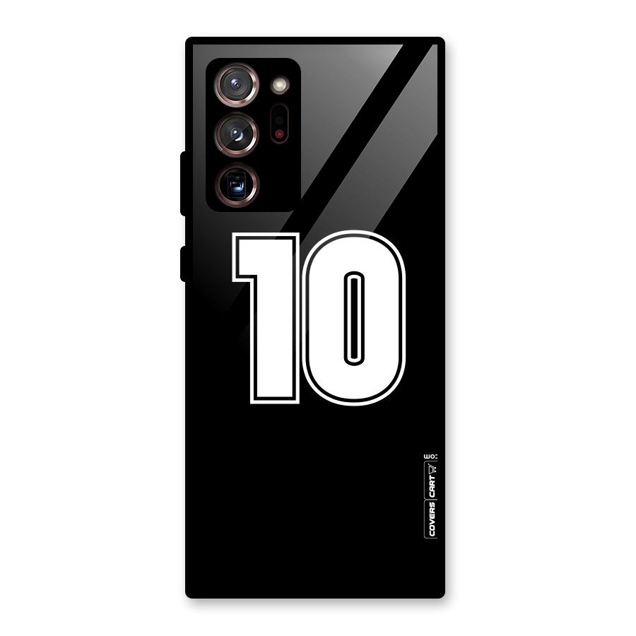 Number 10 Glass Back Case for Galaxy Note 20 Ultra