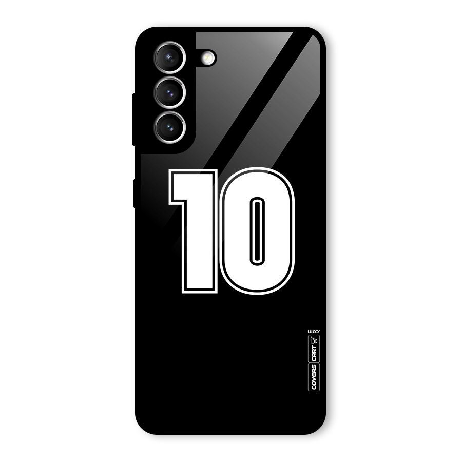 Number 10 Glass Back Case for Galaxy S21 5G