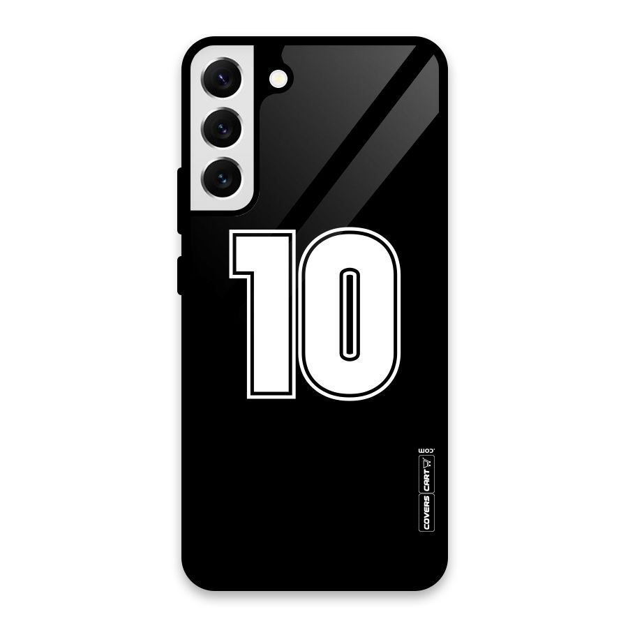 Number 10 Glass Back Case for Galaxy S22 Plus 5G