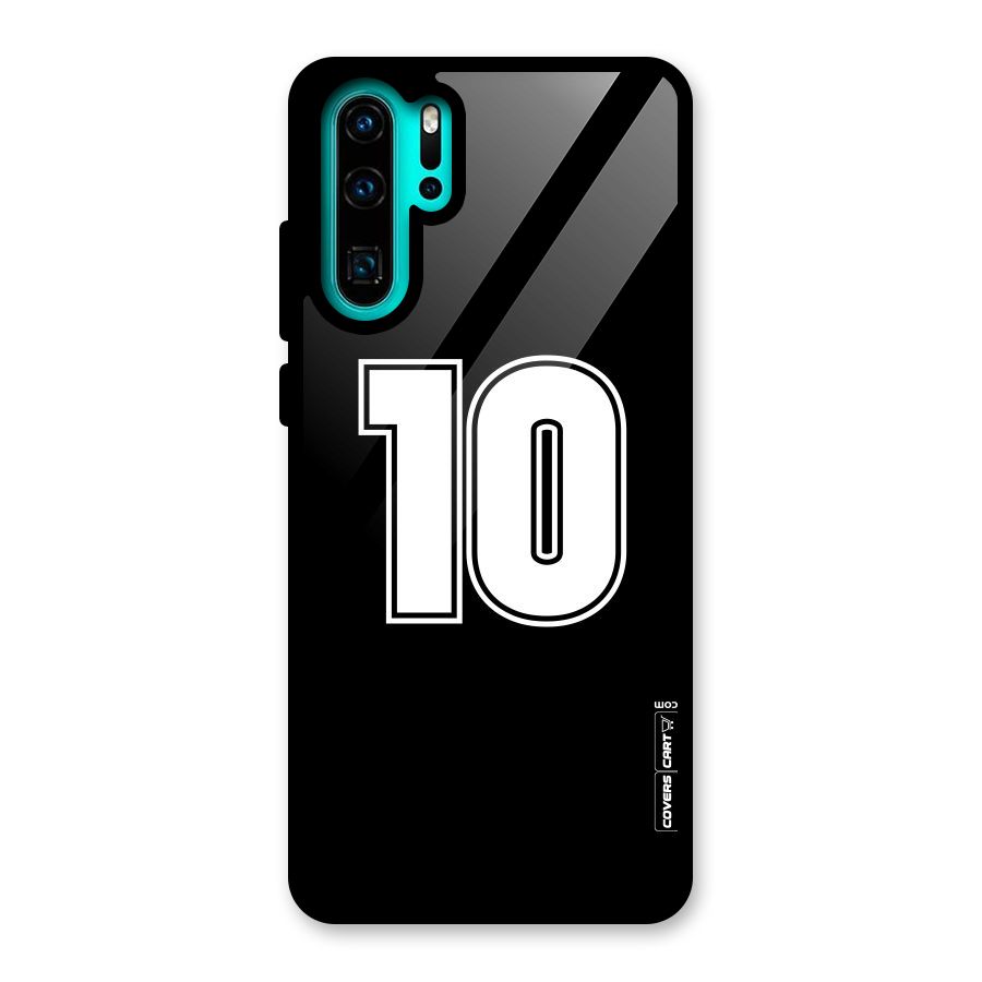 Number 10 Glass Back Case for Huawei P30 Pro