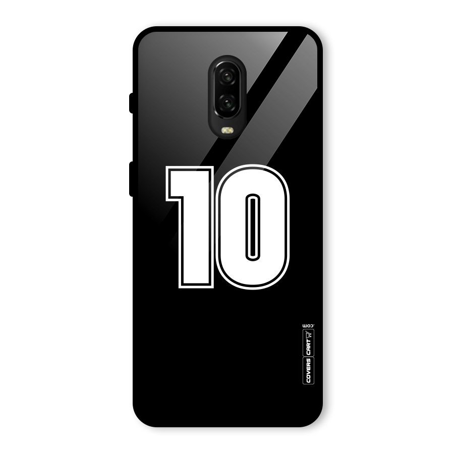 Number 10 Glass Back Case for OnePlus 6T
