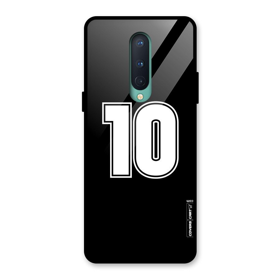 Number 10 Glass Back Case for OnePlus 8