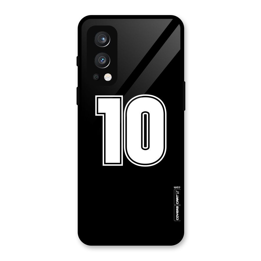 Number 10 Glass Back Case for OnePlus Nord 2 5G