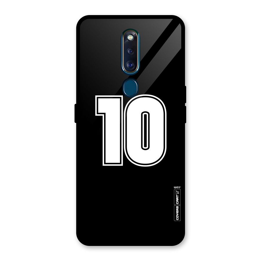 Number 10 Glass Back Case for Oppo F11 Pro
