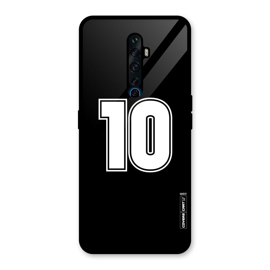 Number 10 Glass Back Case for Oppo Reno2 Z