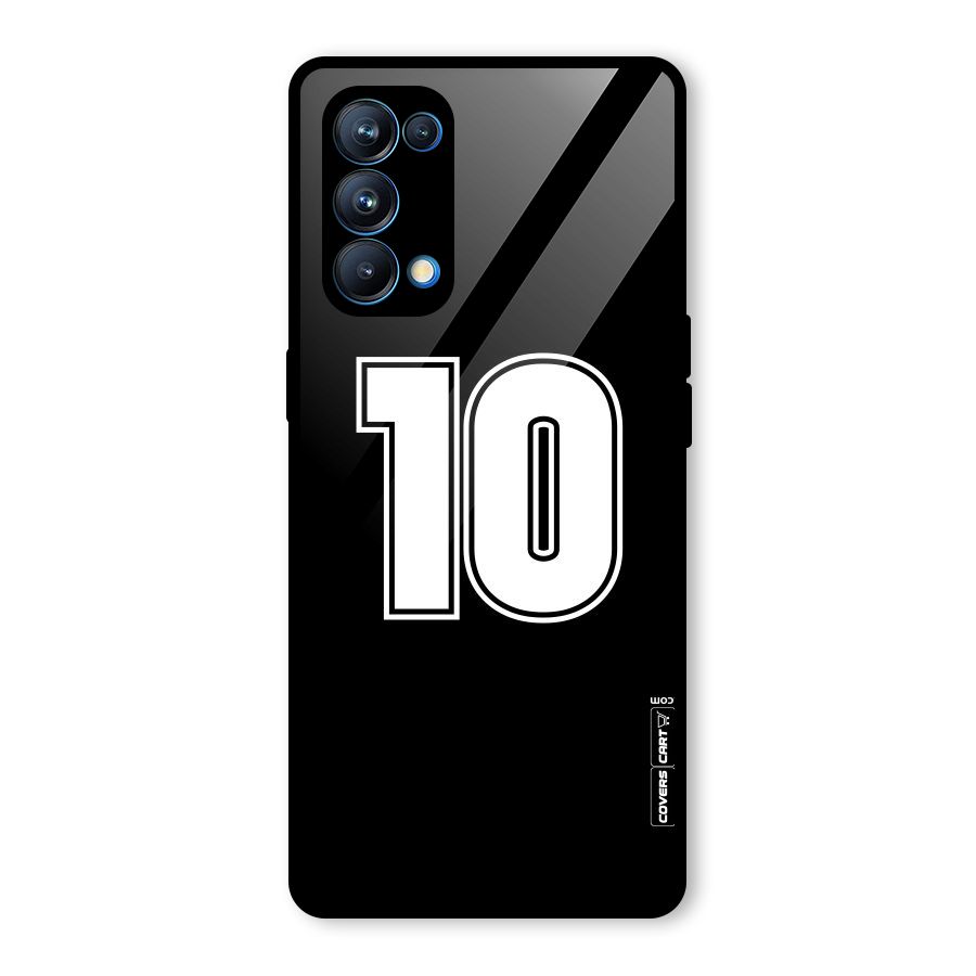 Number 10 Glass Back Case for Oppo Reno5 Pro 5G