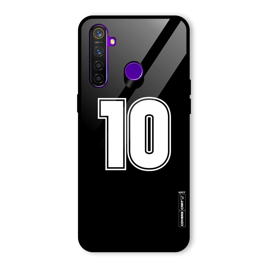 Number 10 Glass Back Case for Realme 5 Pro