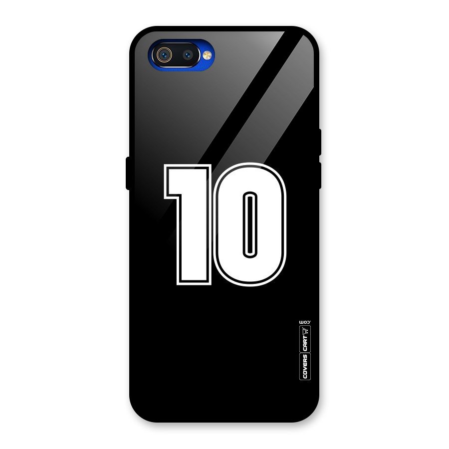 Number 10 Glass Back Case for Realme C2