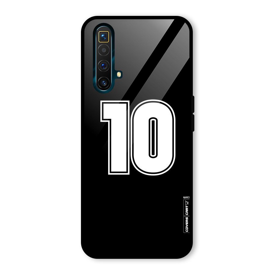 Number 10 Glass Back Case for Realme X3