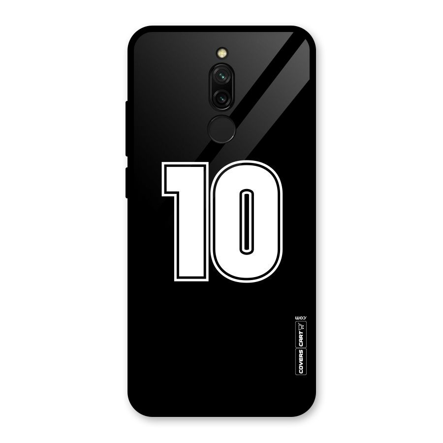 Number 10 Glass Back Case for Redmi 8