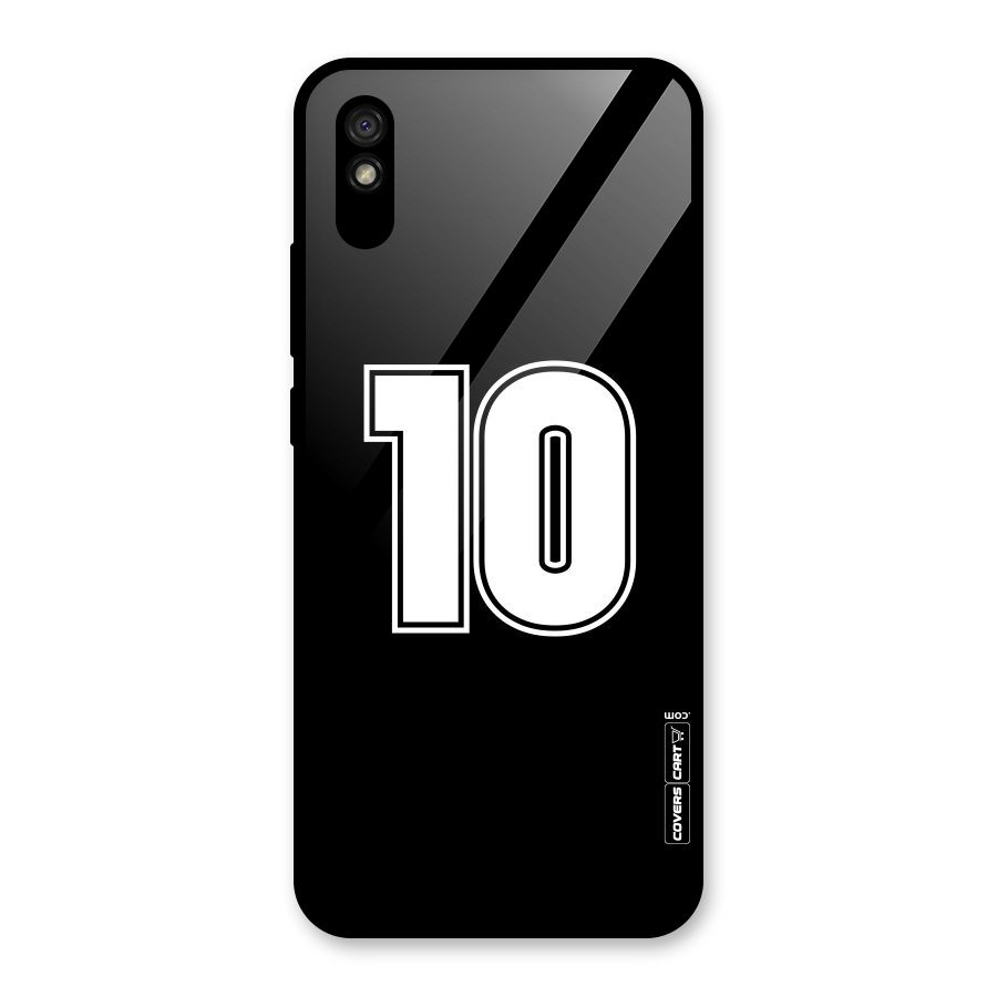 Number 10 Glass Back Case for Redmi 9A