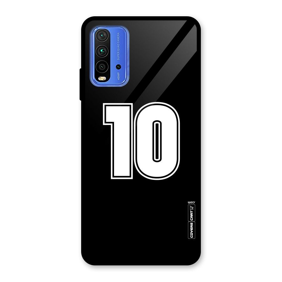 Number 10 Glass Back Case for Redmi 9 Power