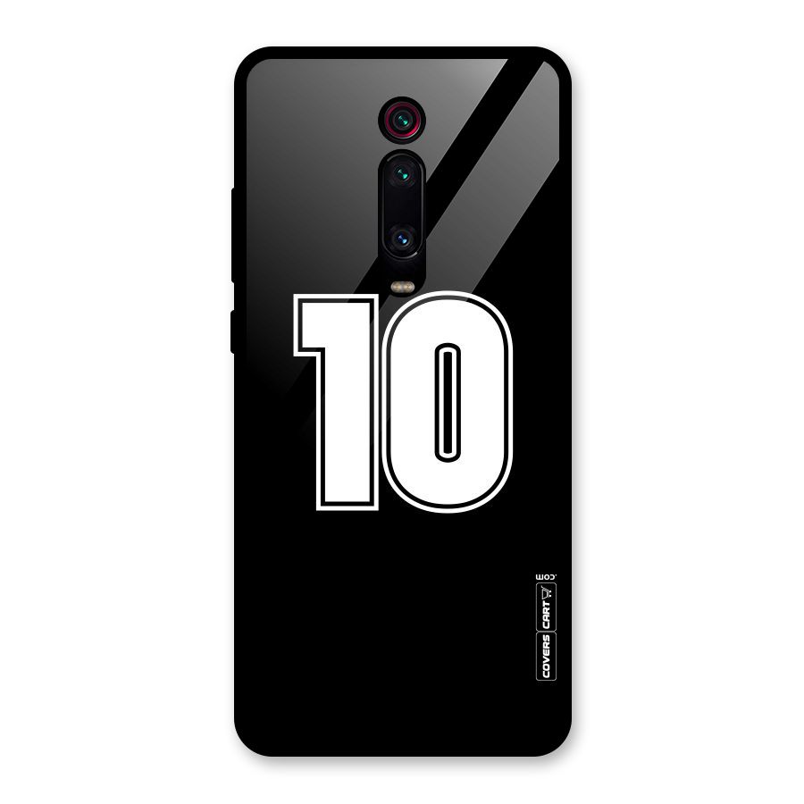 Number 10 Glass Back Case for Redmi K20 Pro