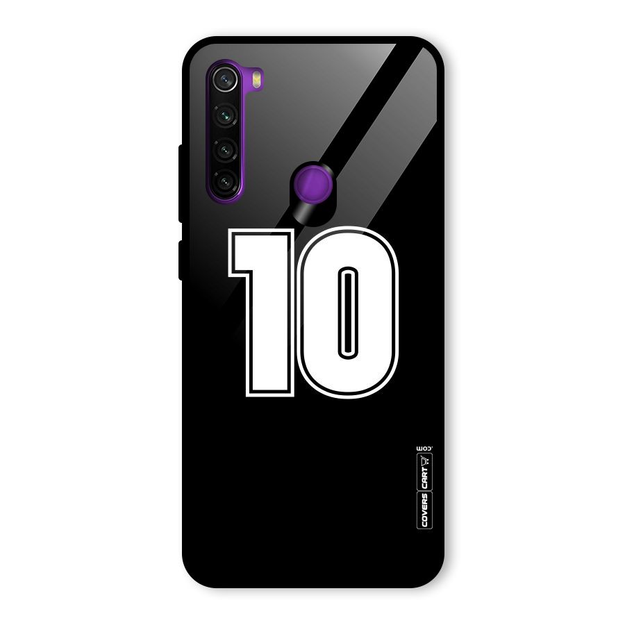 Number 10 Glass Back Case for Redmi Note 8