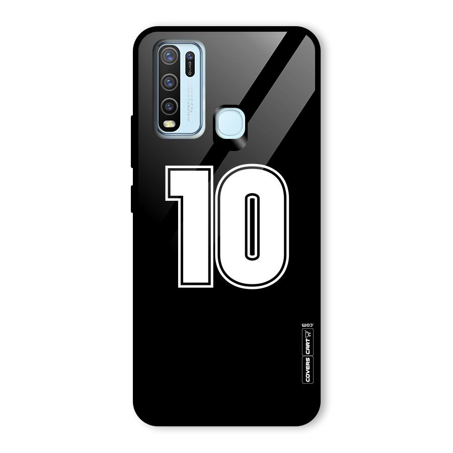 Number 10 Glass Back Case for Vivo Y50