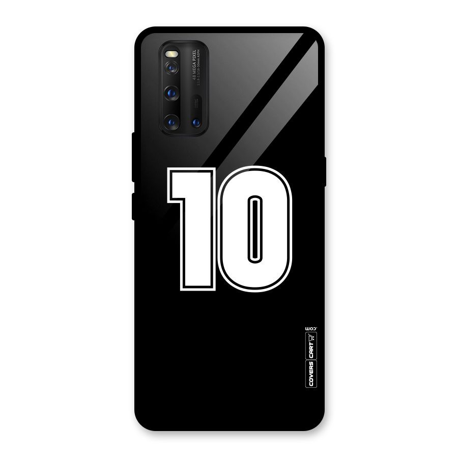 Number 10 Glass Back Case for Vivo iQOO 3