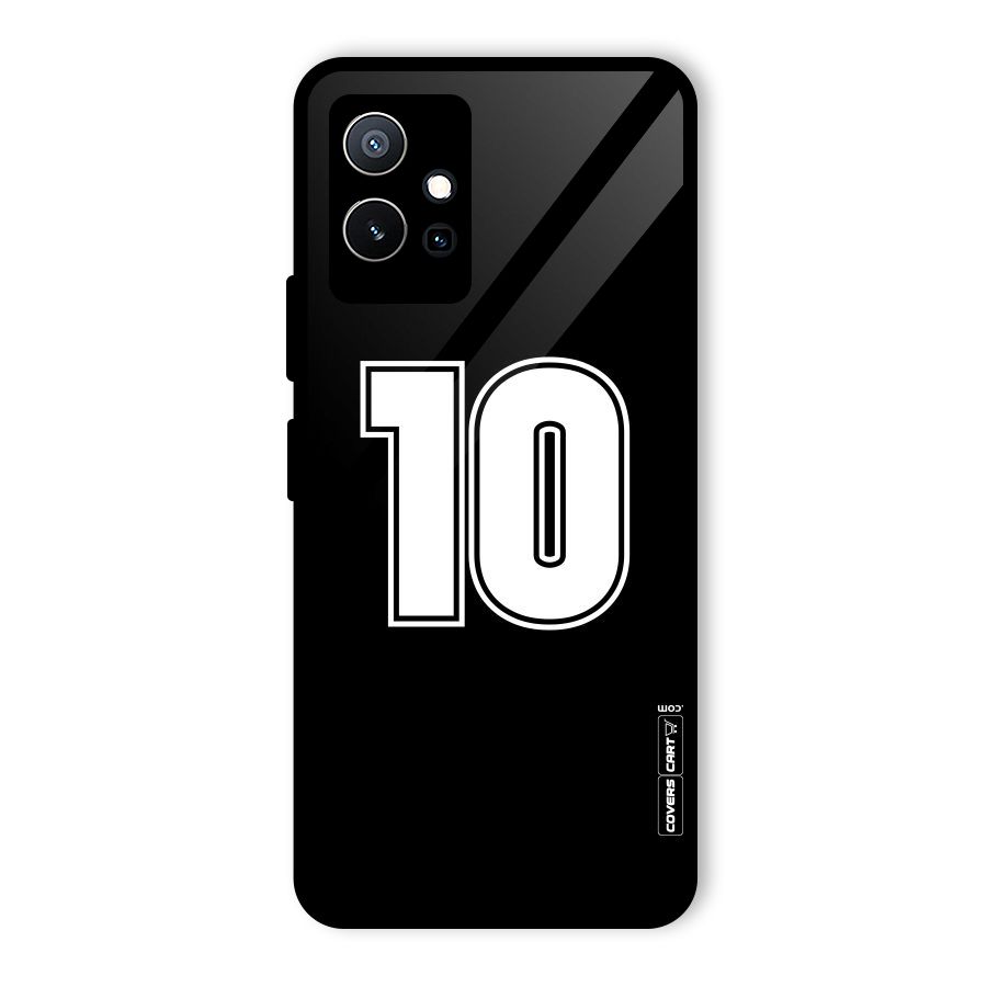 Number 10 Glass Back Case for Vivo iQOO Z6
