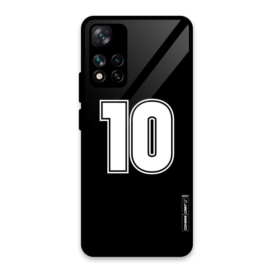 Number 10 Glass Back Case for Xiaomi 11i HyperCharge 5G