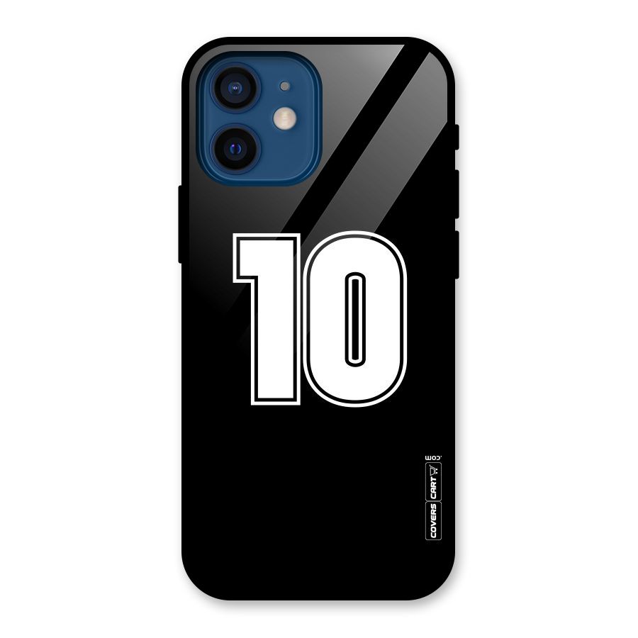 Number 10 Glass Back Case for iPhone 12 Mini