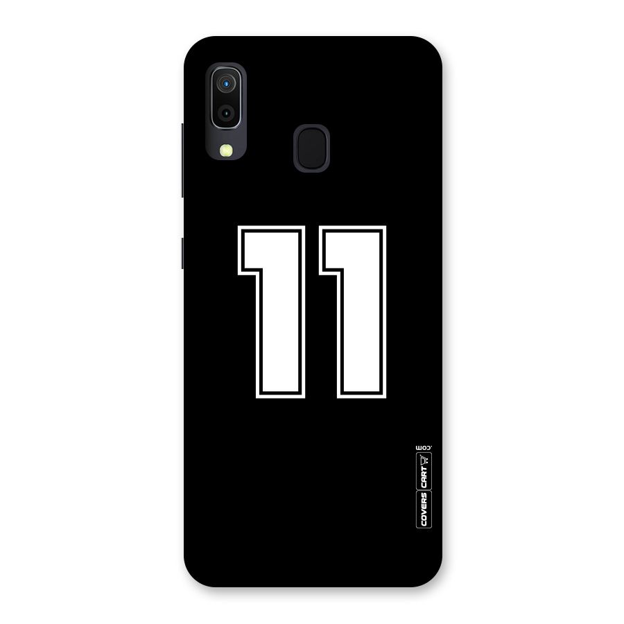 Number 11 Back Case for Galaxy A30