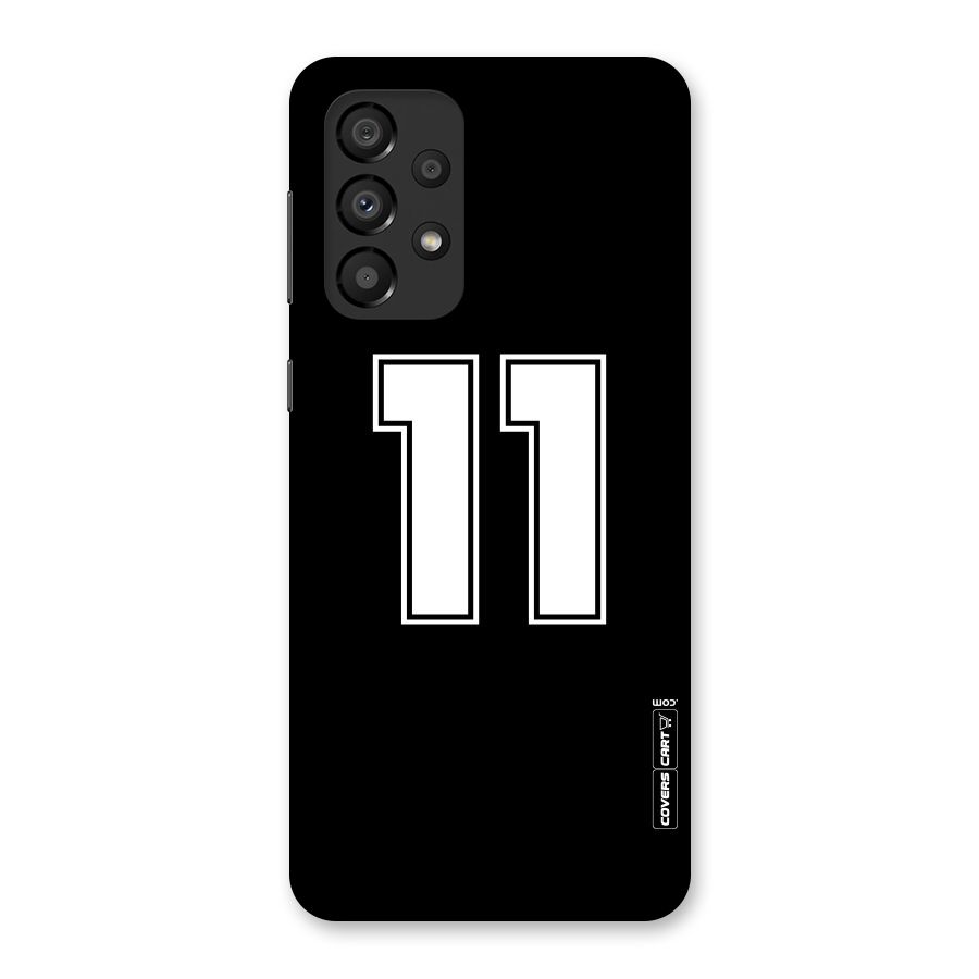 Number 11 Back Case for Galaxy A33 5G