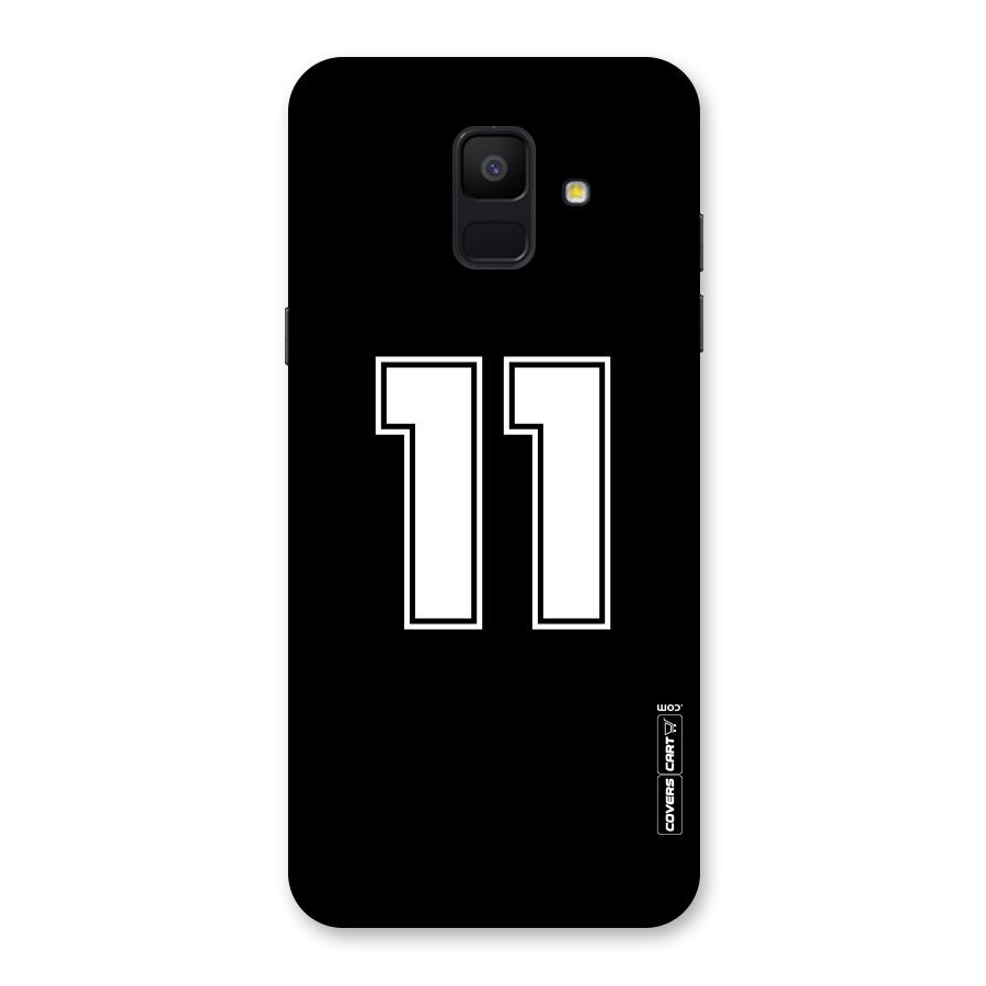 Number 11 Back Case for Galaxy A6 (2018)