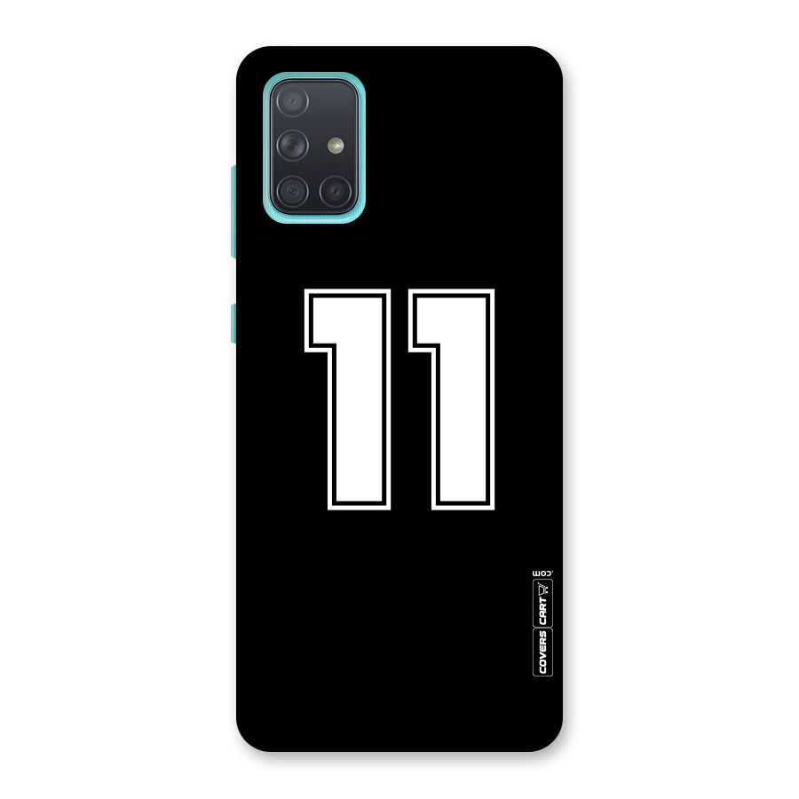 Number 11 Back Case for Galaxy A71