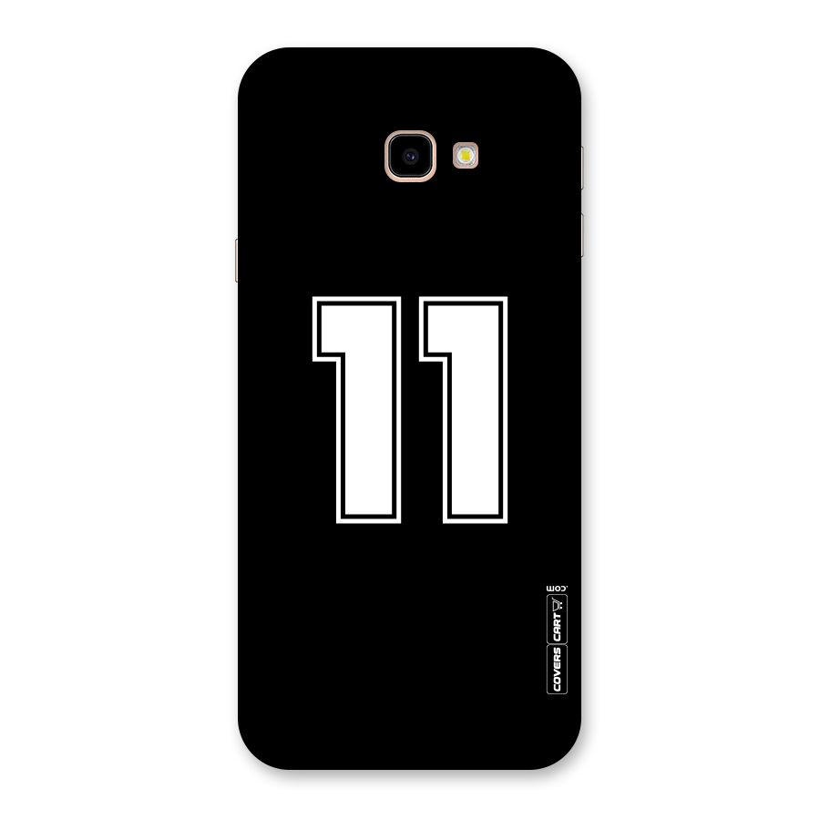 Number 11 Back Case for Galaxy J4 Plus