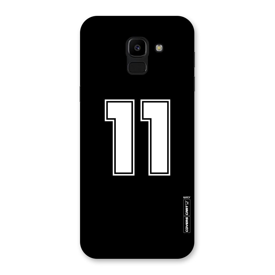 Number 11 Back Case for Galaxy J6