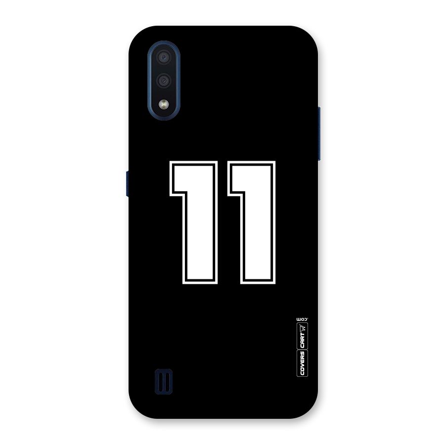 Number 11 Back Case for Galaxy M01