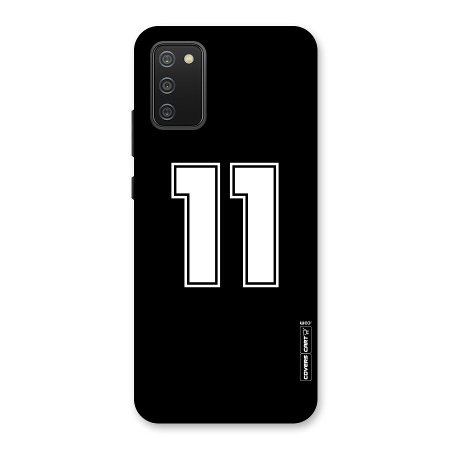 Number 11 Back Case for Galaxy M02s