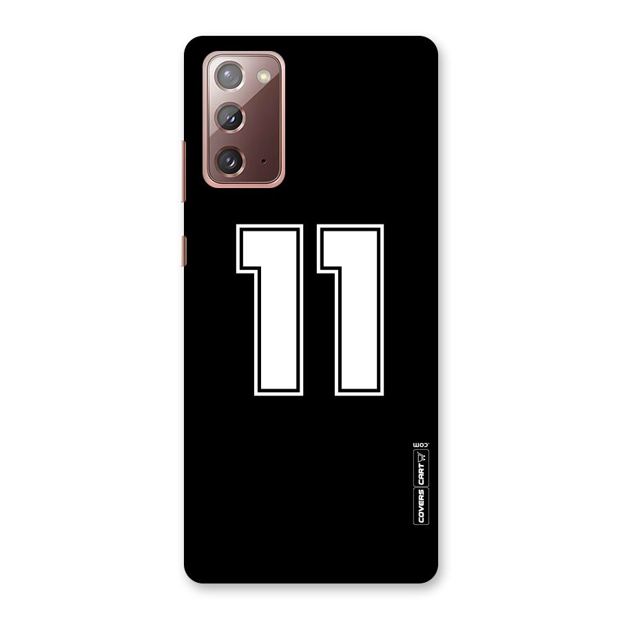 Number 11 Back Case for Galaxy Note 20