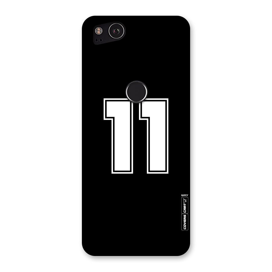 Number 11 Back Case for Google Pixel 2