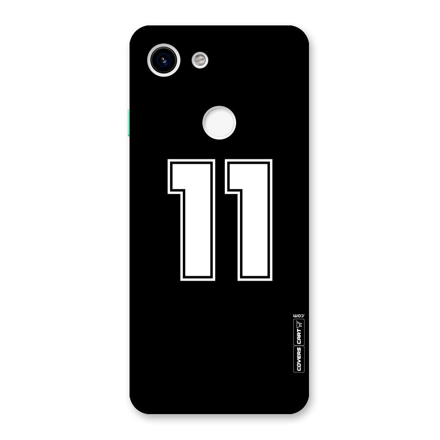 Number 11 Back Case for Google Pixel 3