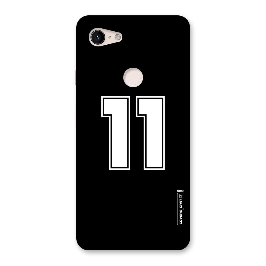 Number 11 Back Case for Google Pixel 3 XL