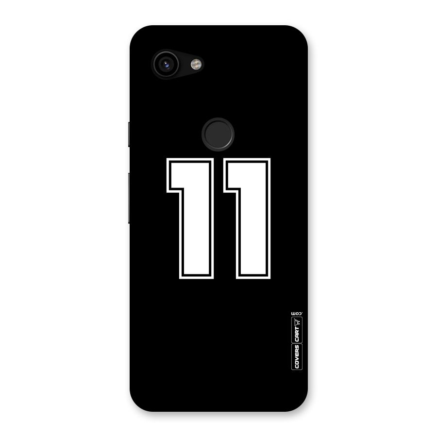 Number 11 Back Case for Google Pixel 3a