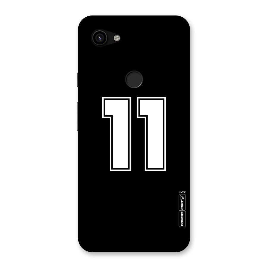 Number 11 Back Case for Google Pixel 3a XL