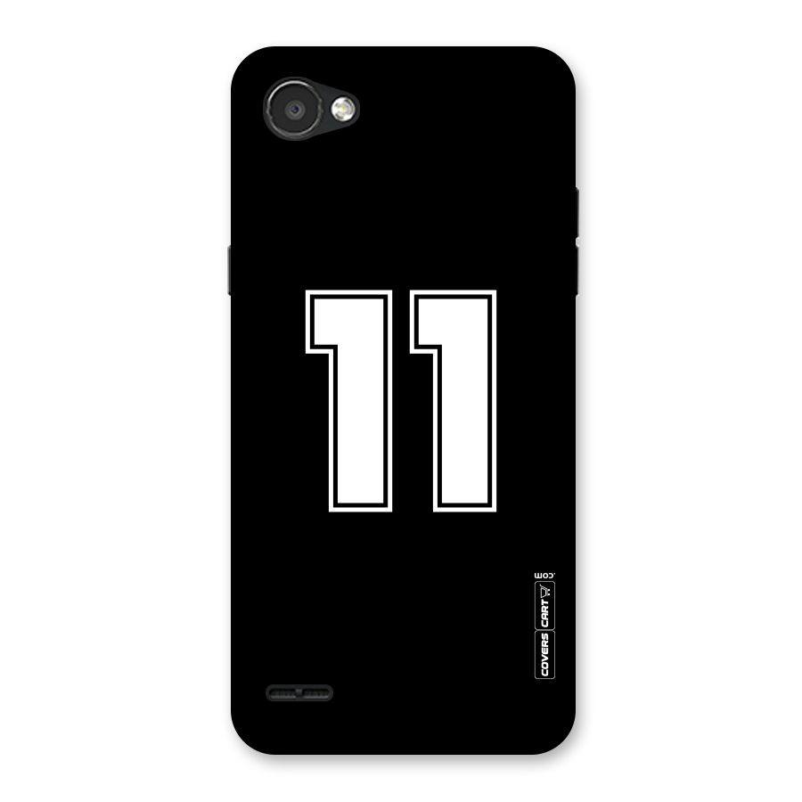 Number 11 Back Case for LG Q6