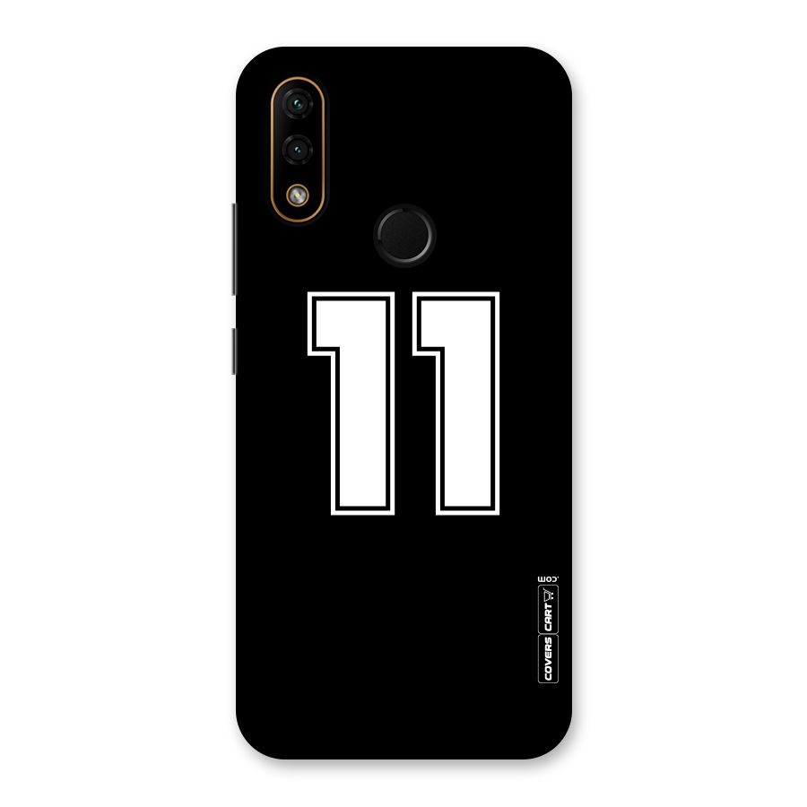Number 11 Back Case for Lenovo A6 Note