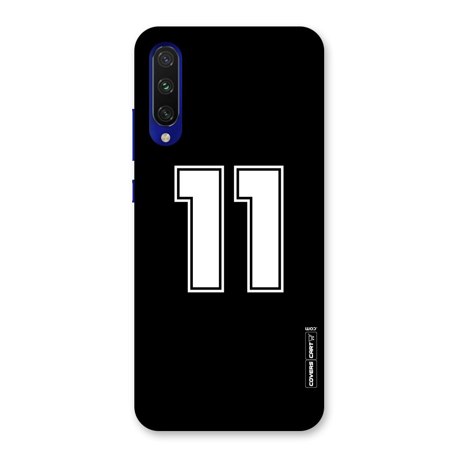 Number 11 Back Case for Mi A3
