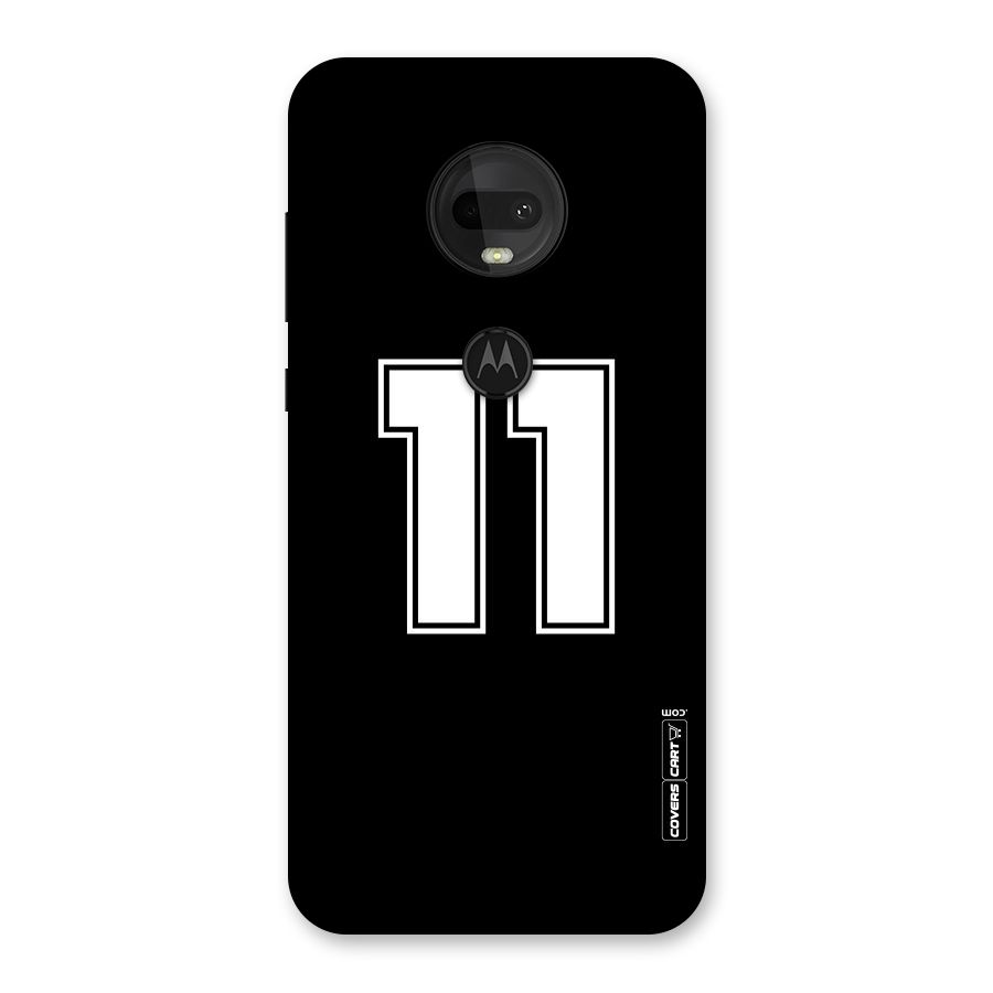 Number 11 Back Case for Moto G7