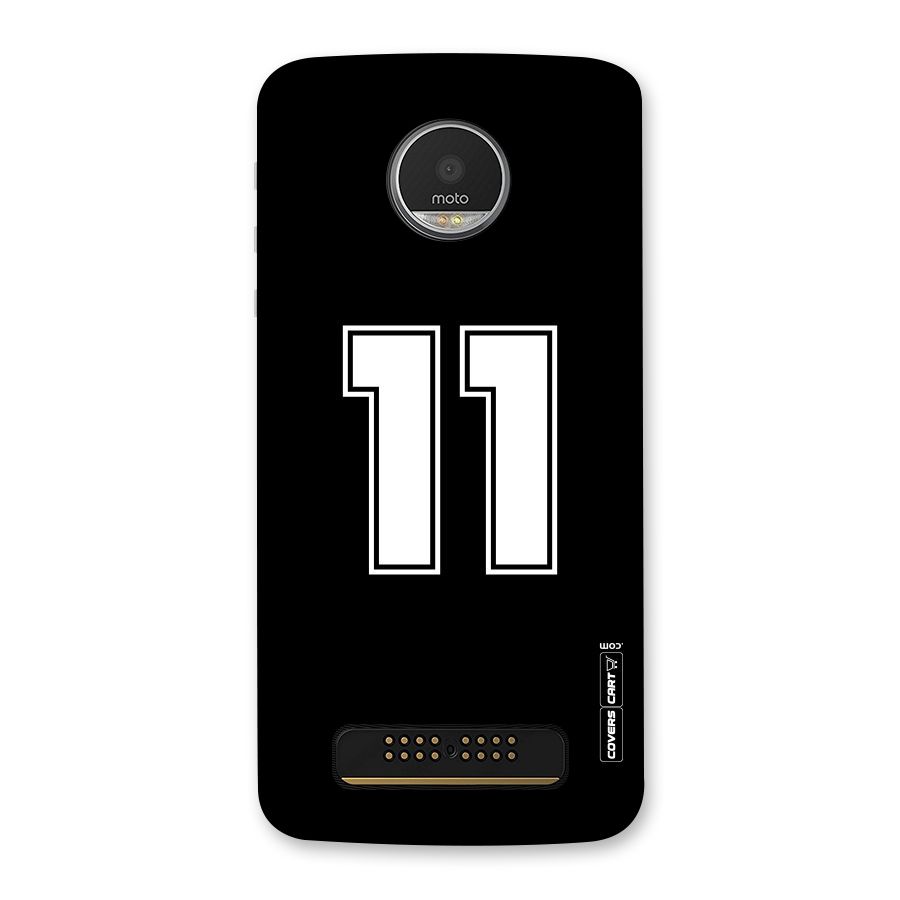 Number 11 Back Case for Moto Z Play