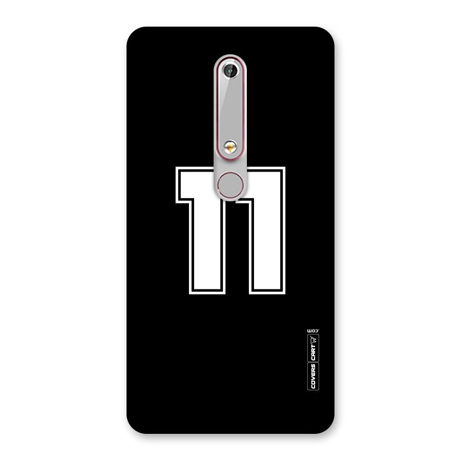 Number 11 Back Case for Nokia 6.1