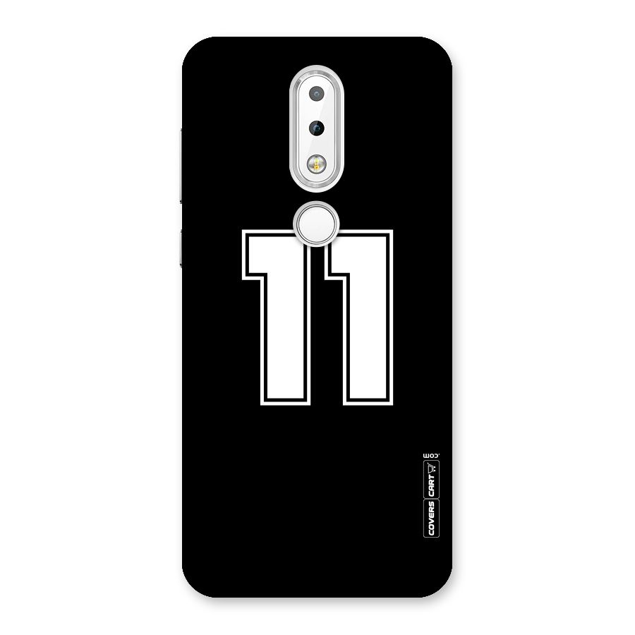 Number 11 Back Case for Nokia 6.1 Plus