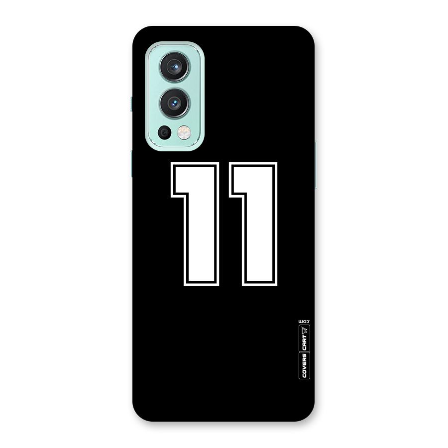 Number 11 Back Case for OnePlus Nord 2 5G