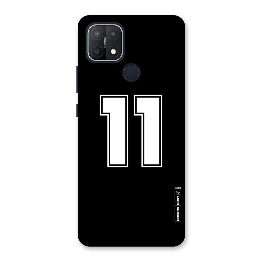 Number 11 Back Case for Oppo A15