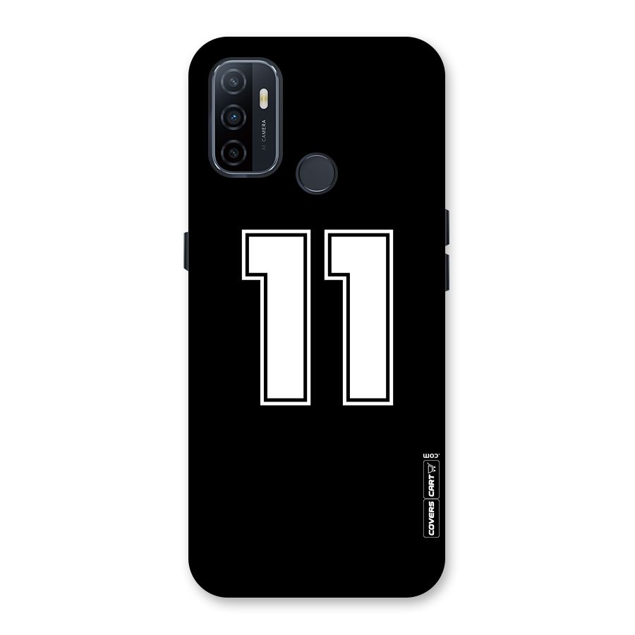 Number 11 Back Case for Oppo A32