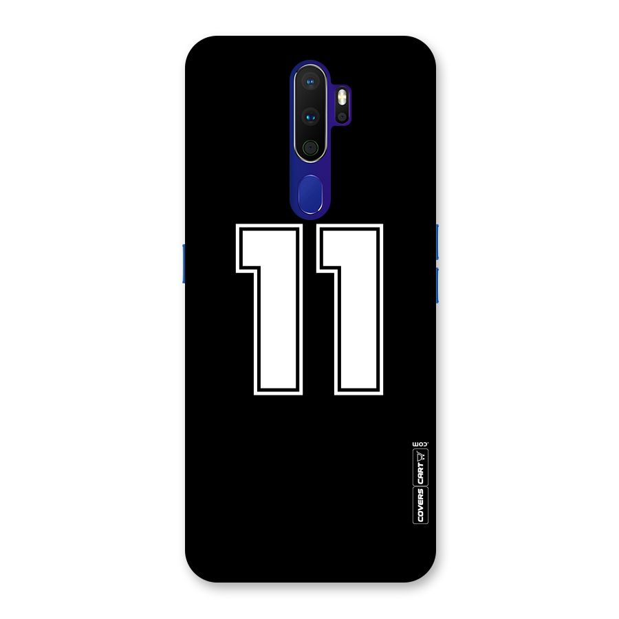 Number 11 Back Case for Oppo A9 (2020)
